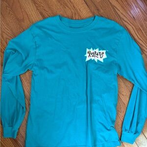 Vintage Rugrata Long Sleeve Shirt - Teal